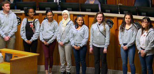 Global Youth Leaders Recognized at City Council Meeting