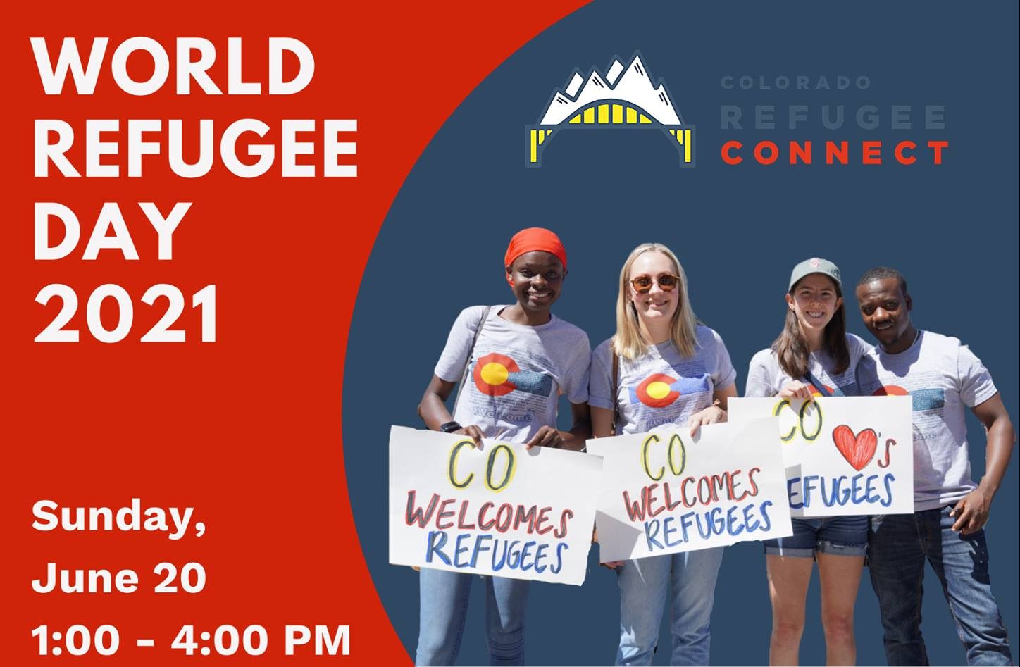 World Refugee Day 2021 at Aurora City Center Park